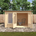 Longleat 44mm Log Cabin