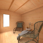 Longleat 44mm Log Cabin