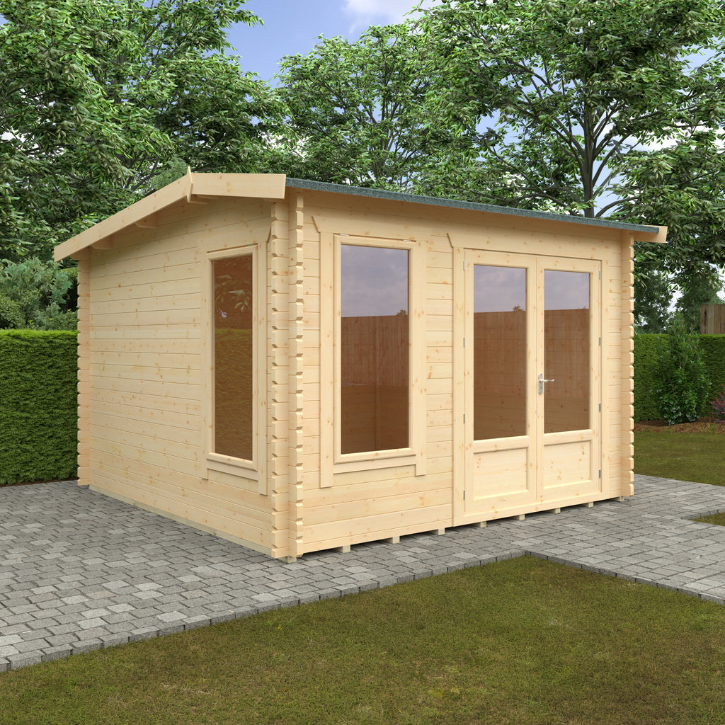 Longleat 44mm Log Cabin