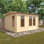 Longleat 44mm Log Cabin