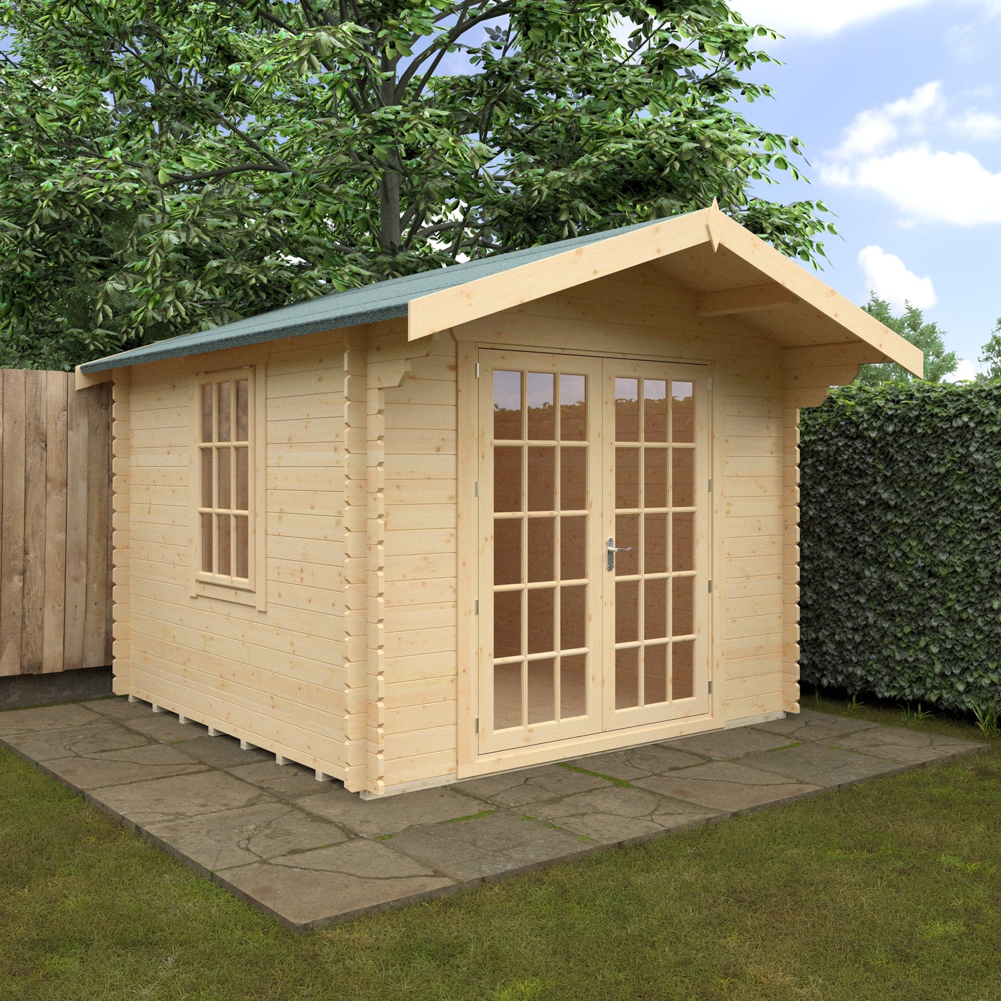 Lotherton 28mm Log Cabin
