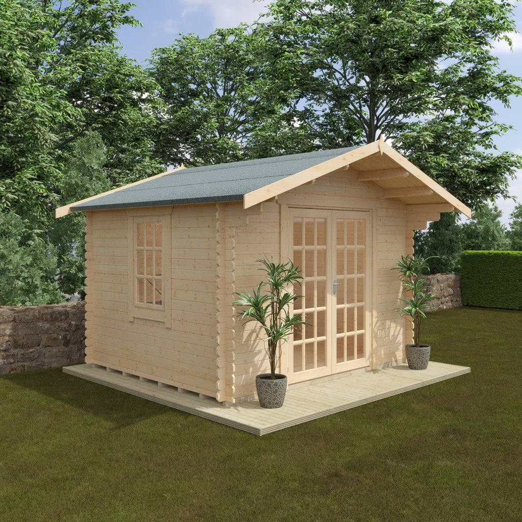 Lotherton 28mm Log Cabin
