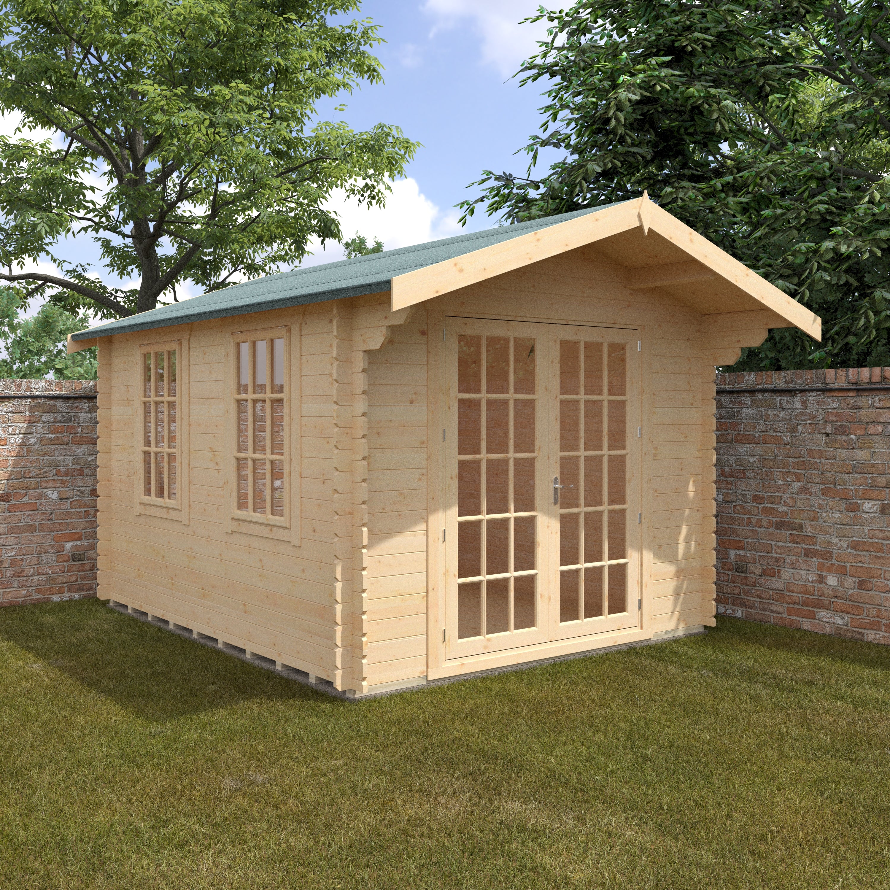 Lotherton 28mm Log Cabin