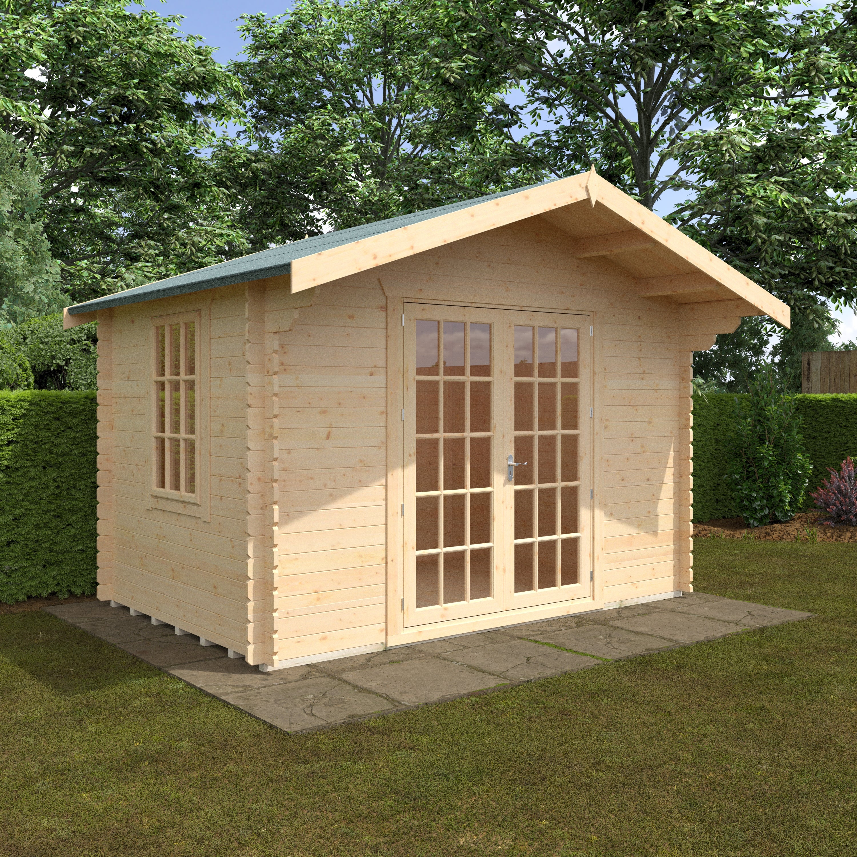Lotherton 28mm Log Cabin