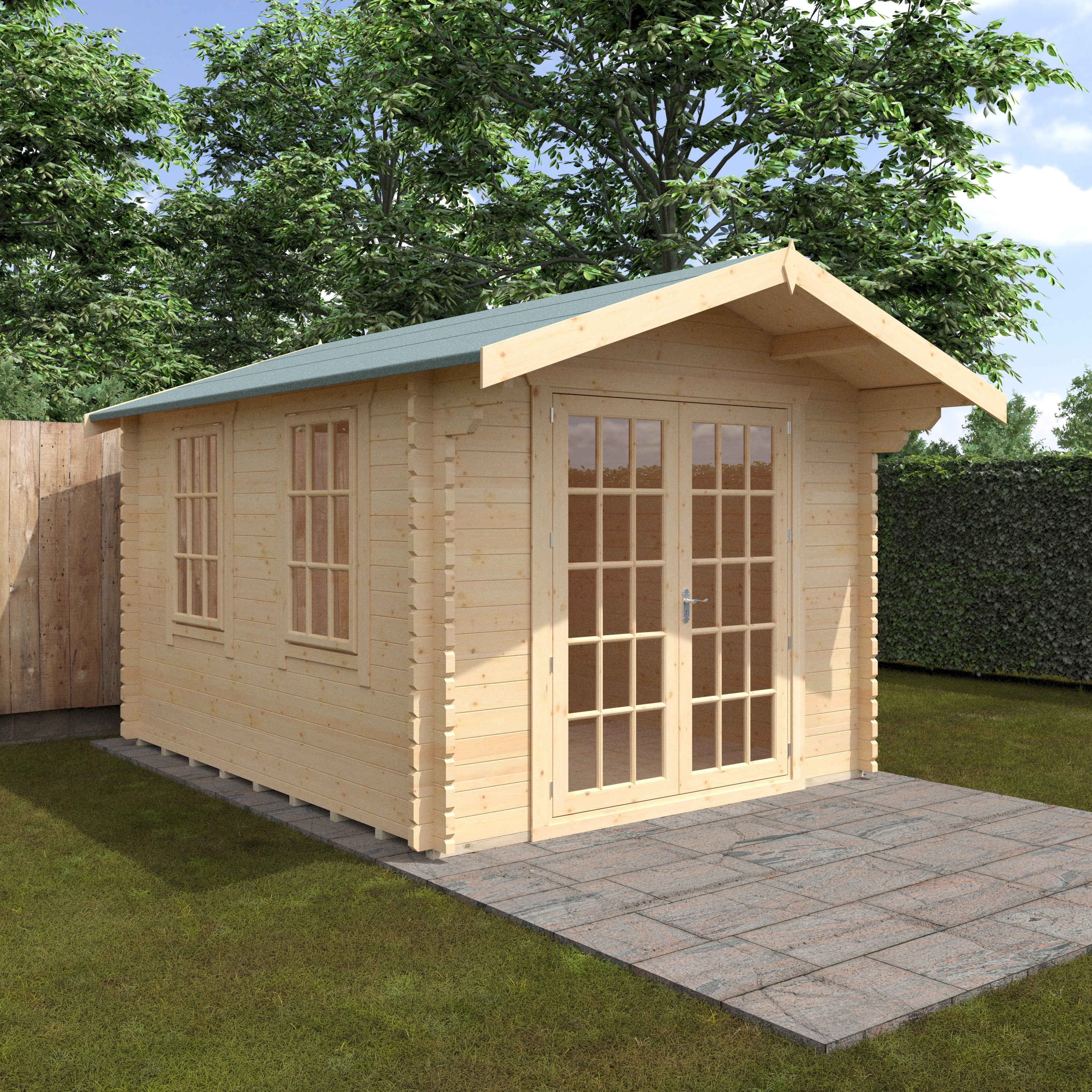 Lotherton 44mm Log Cabin