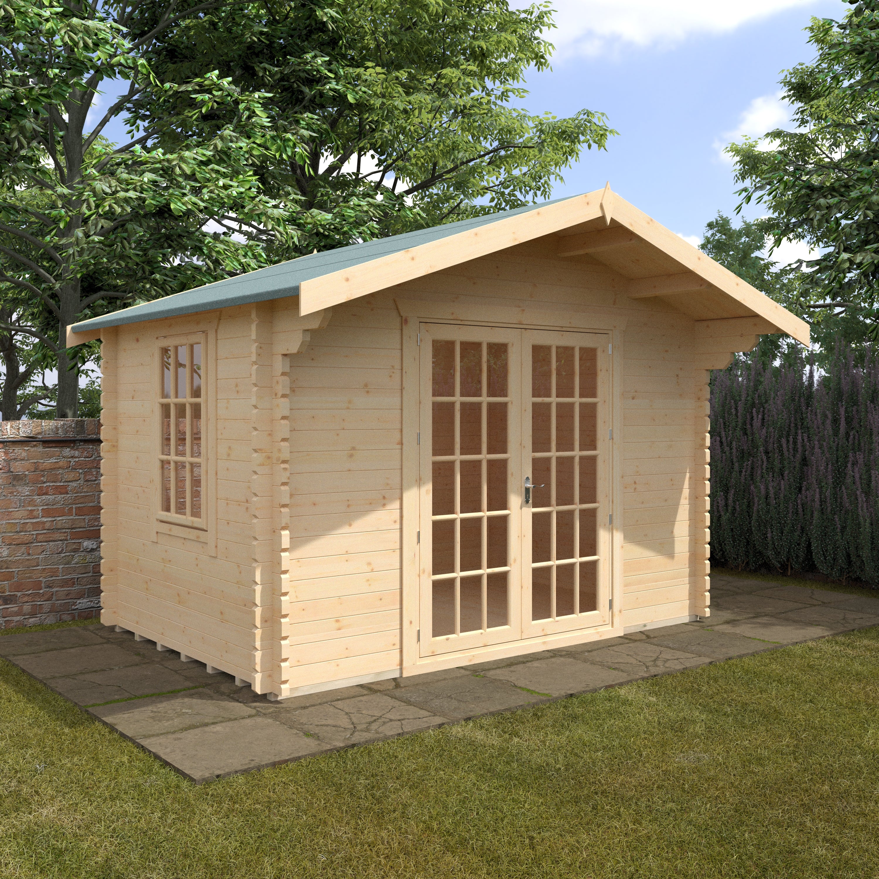 Lotherton 44mm Log Cabin