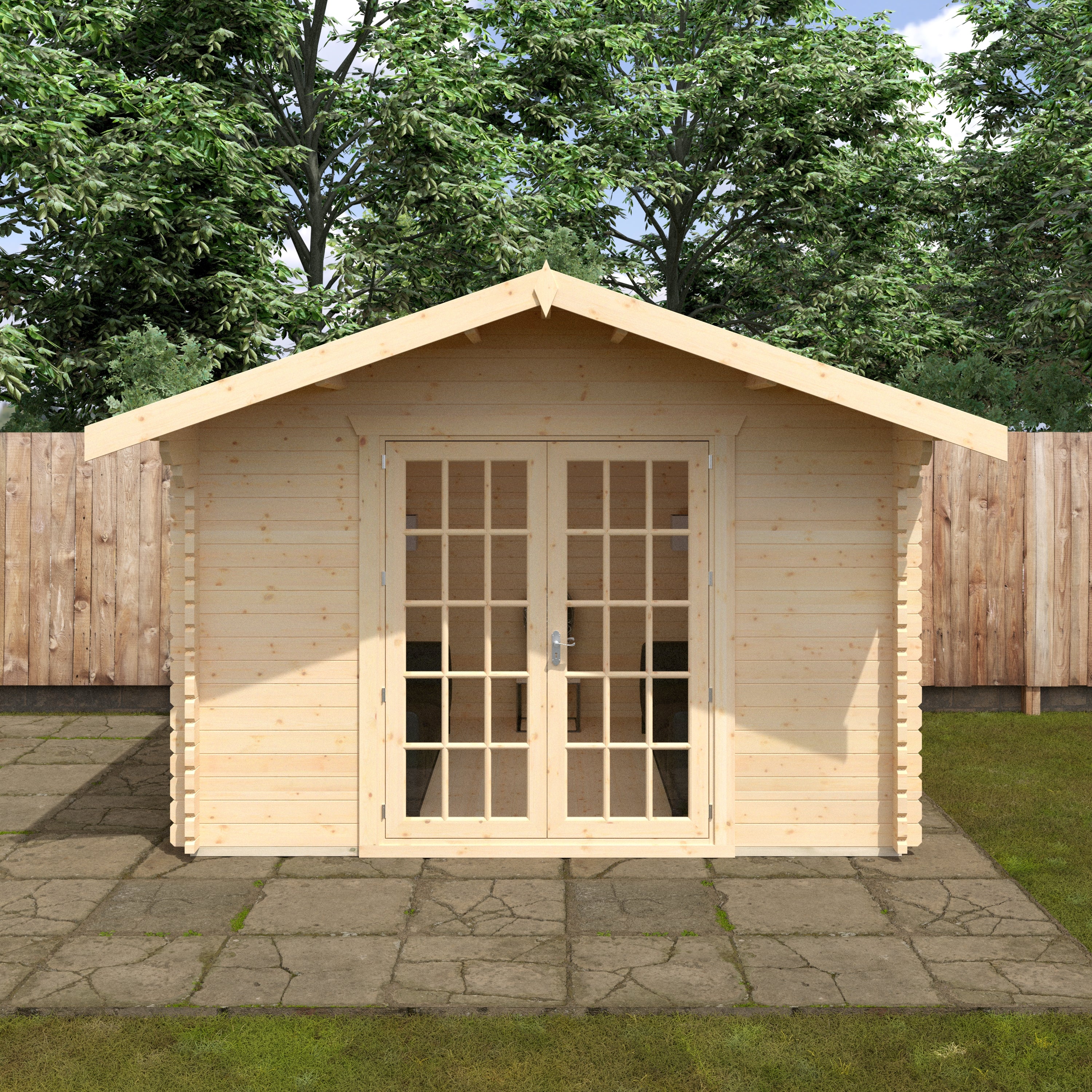 Lotherton 28mm Log Cabin