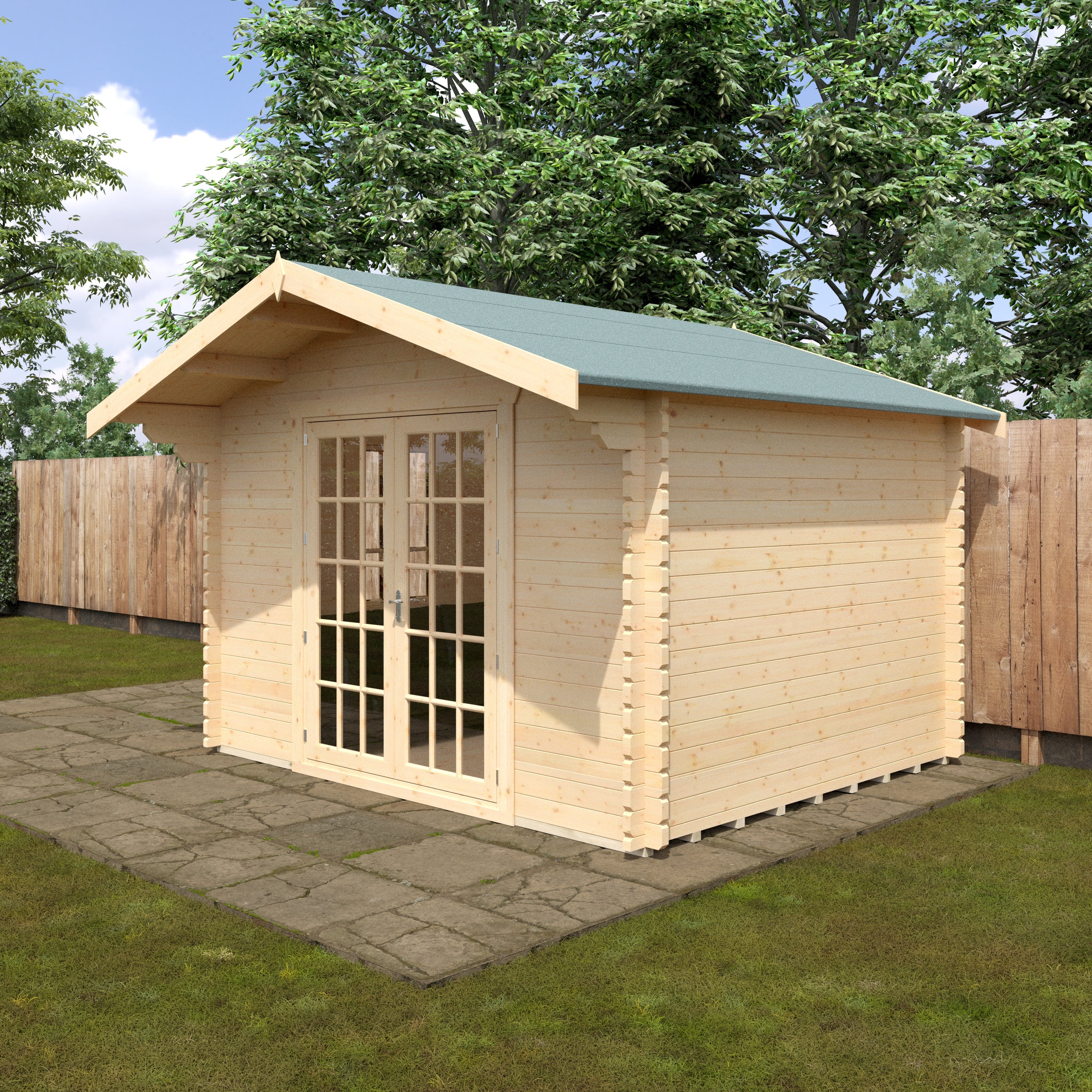 Lotherton 28mm Log Cabin