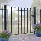 Mousehole Steel Flat Top Garden Gate