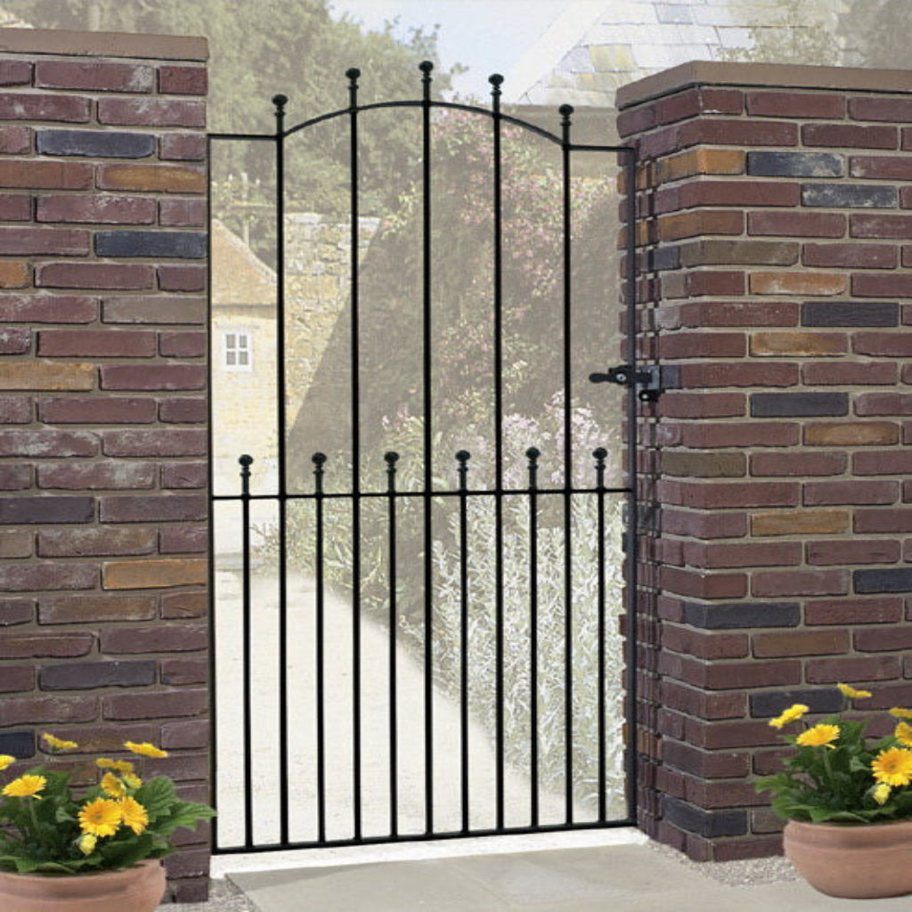 Mousehole Steel Bow Top Tall Side Gate
