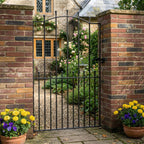 Mousehole Steel Bow Top Tall Side Gate