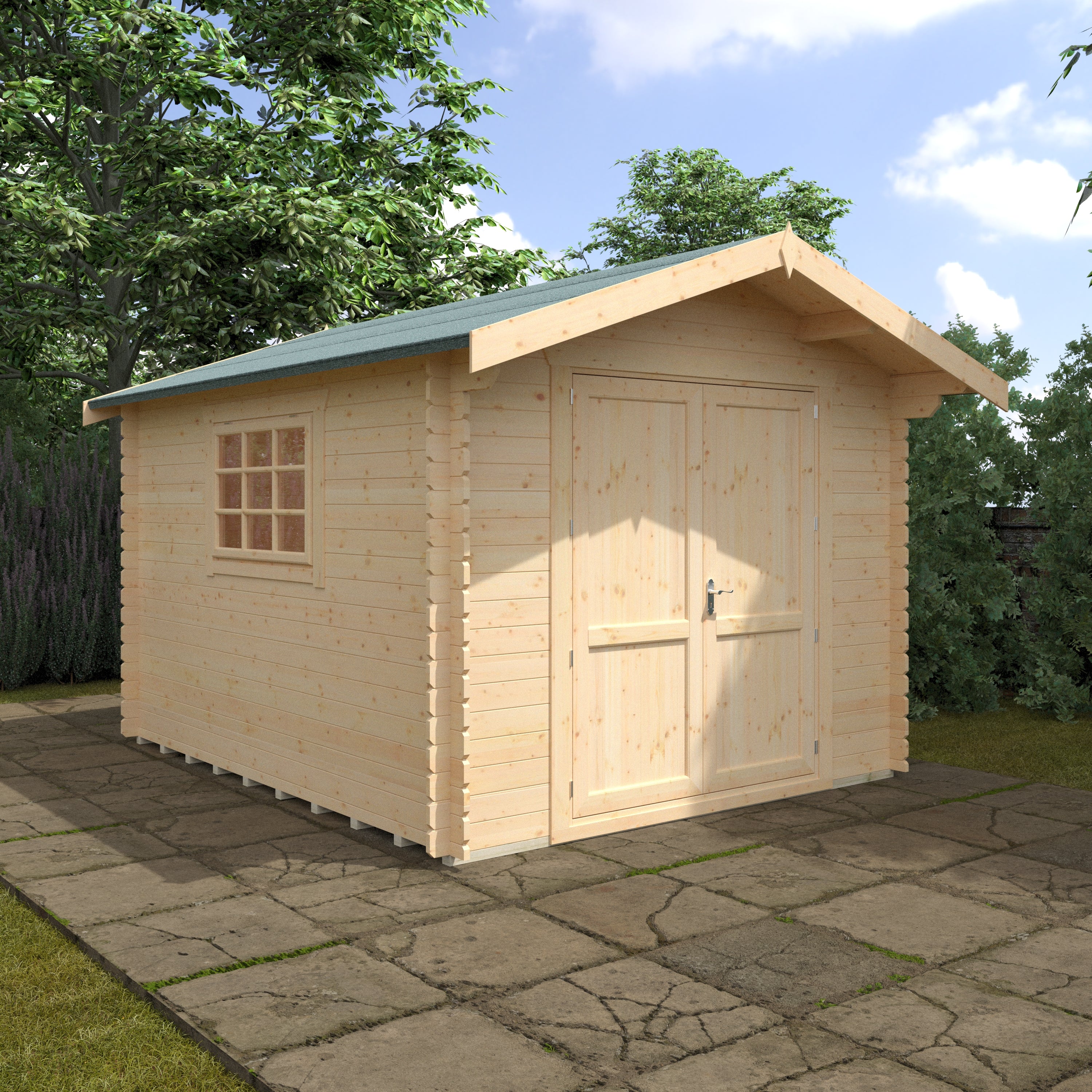 Marlborough 28mm Log Cabin