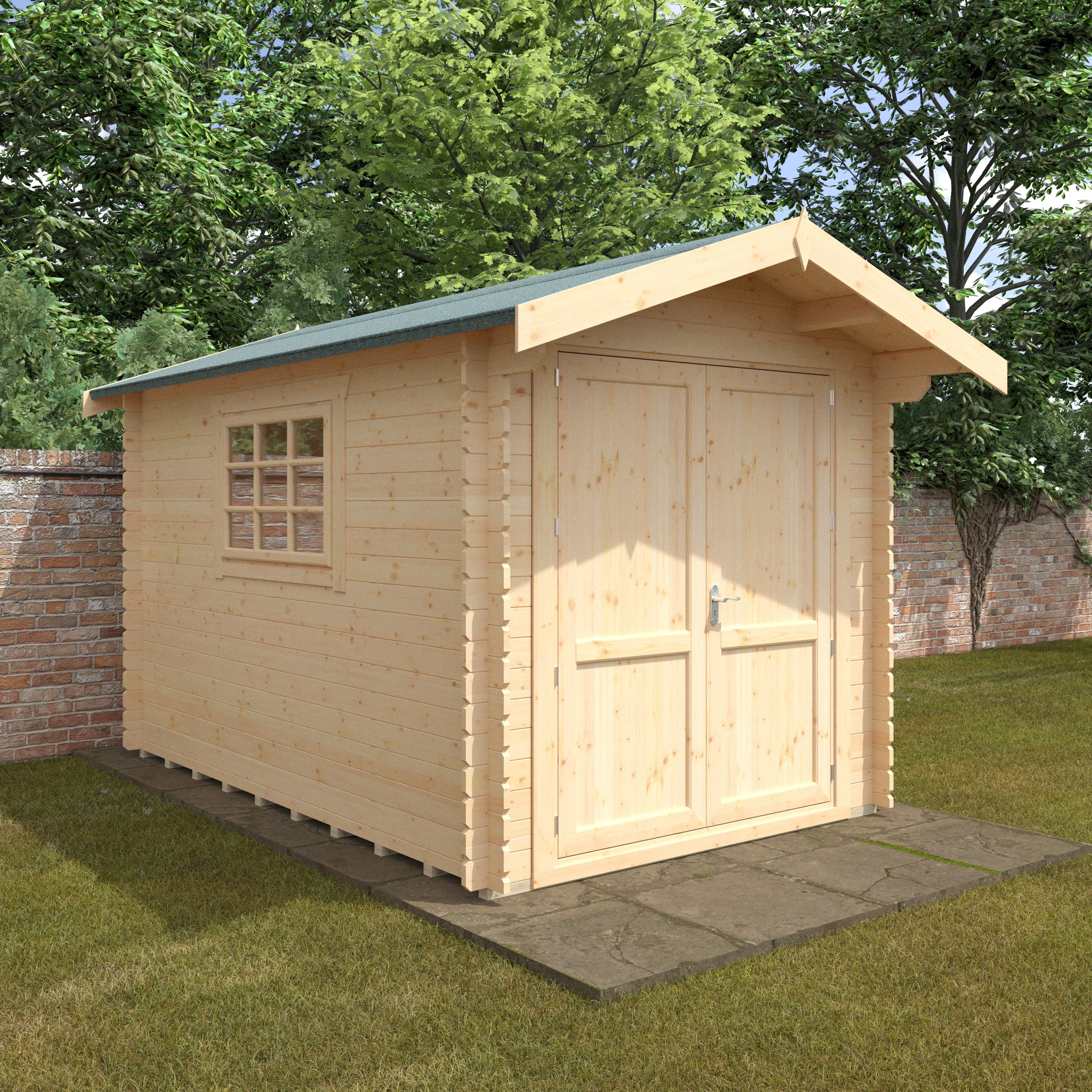 Marlborough 28mm Log Cabin