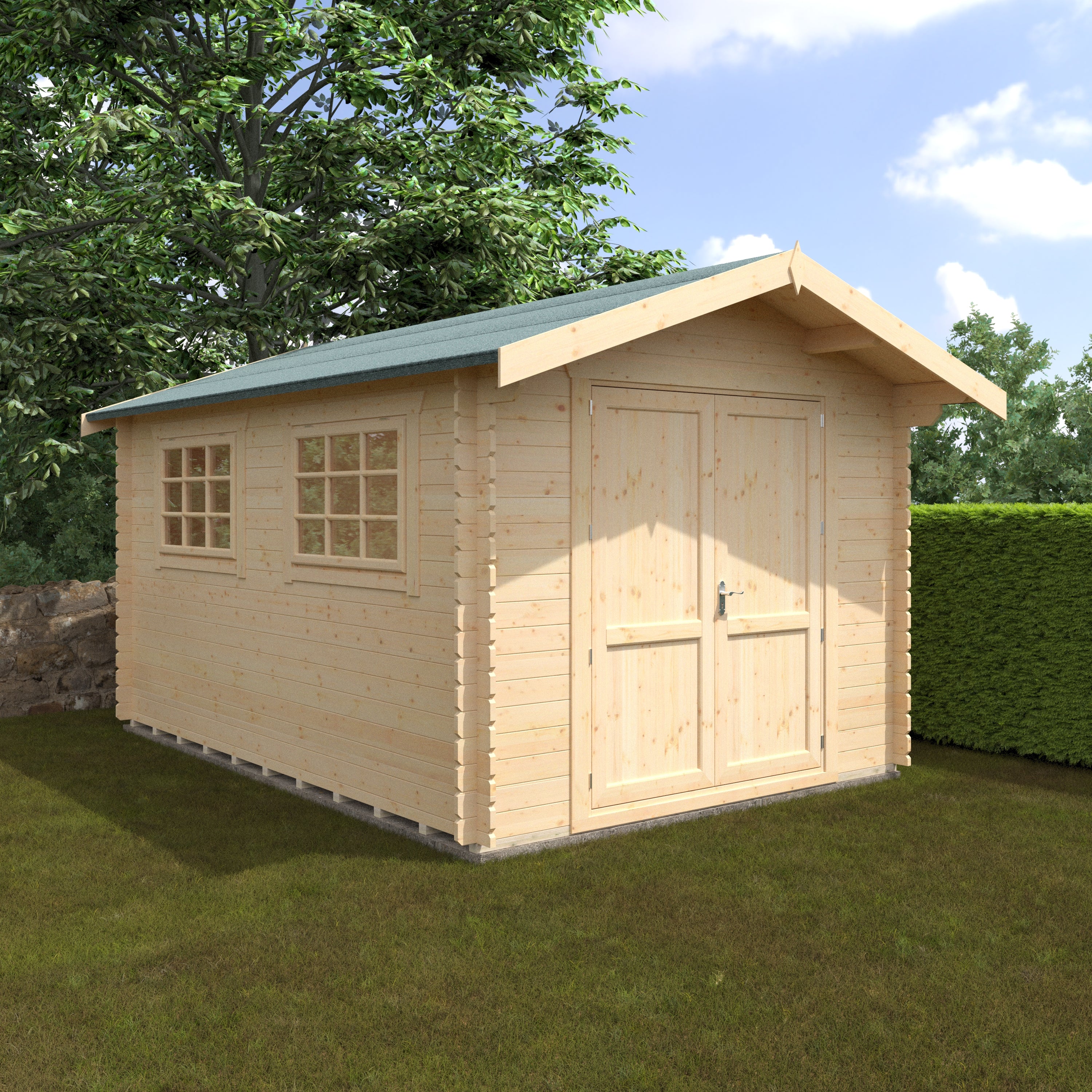 Marlborough 28mm Log Cabin