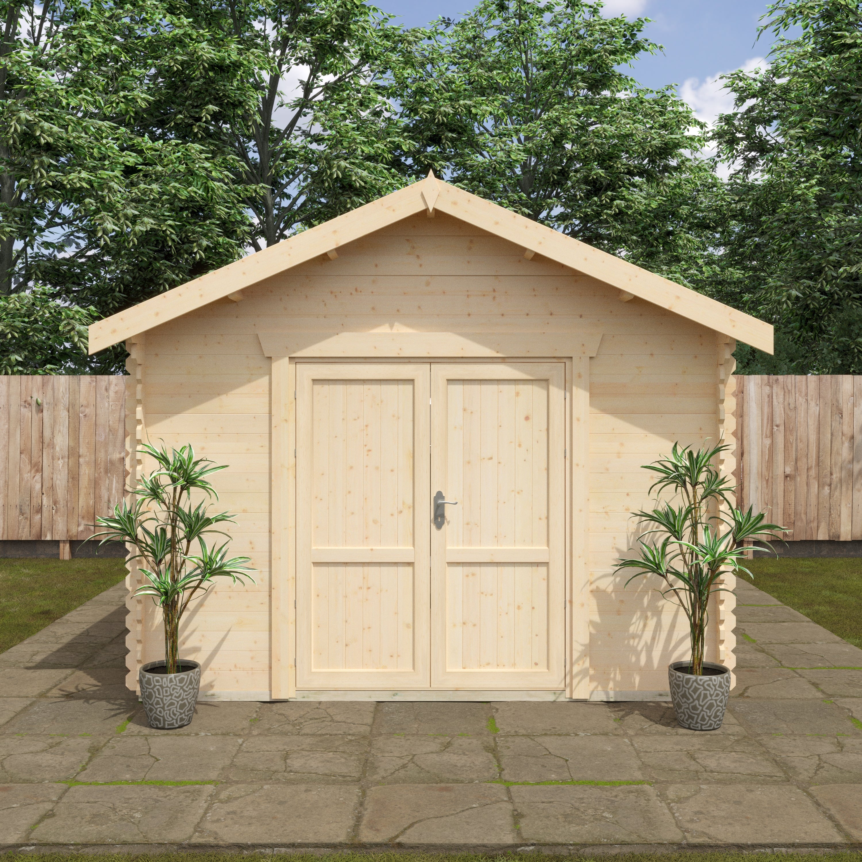 Marlborough 28mm Log Cabin