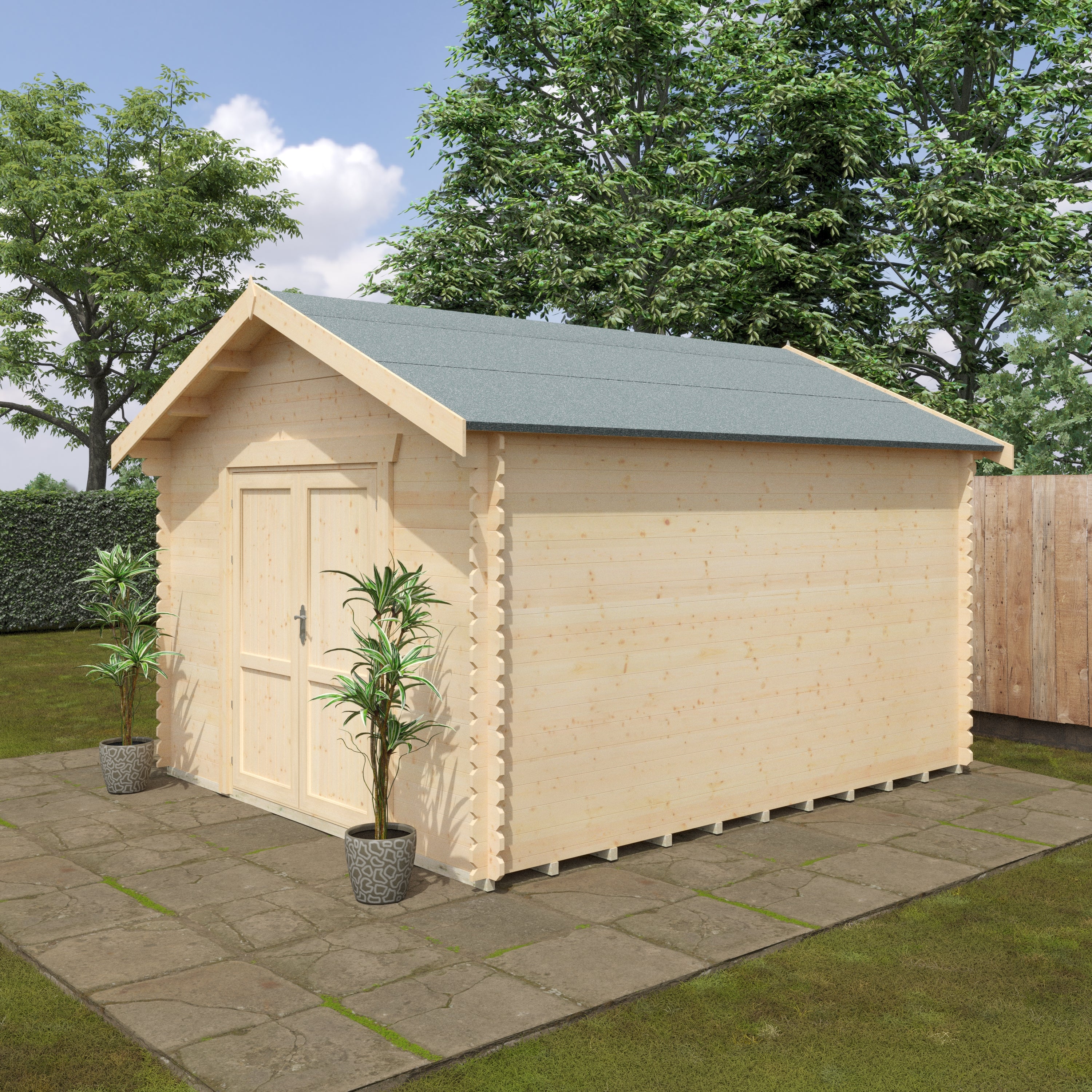 Marlborough 28mm Log Cabin