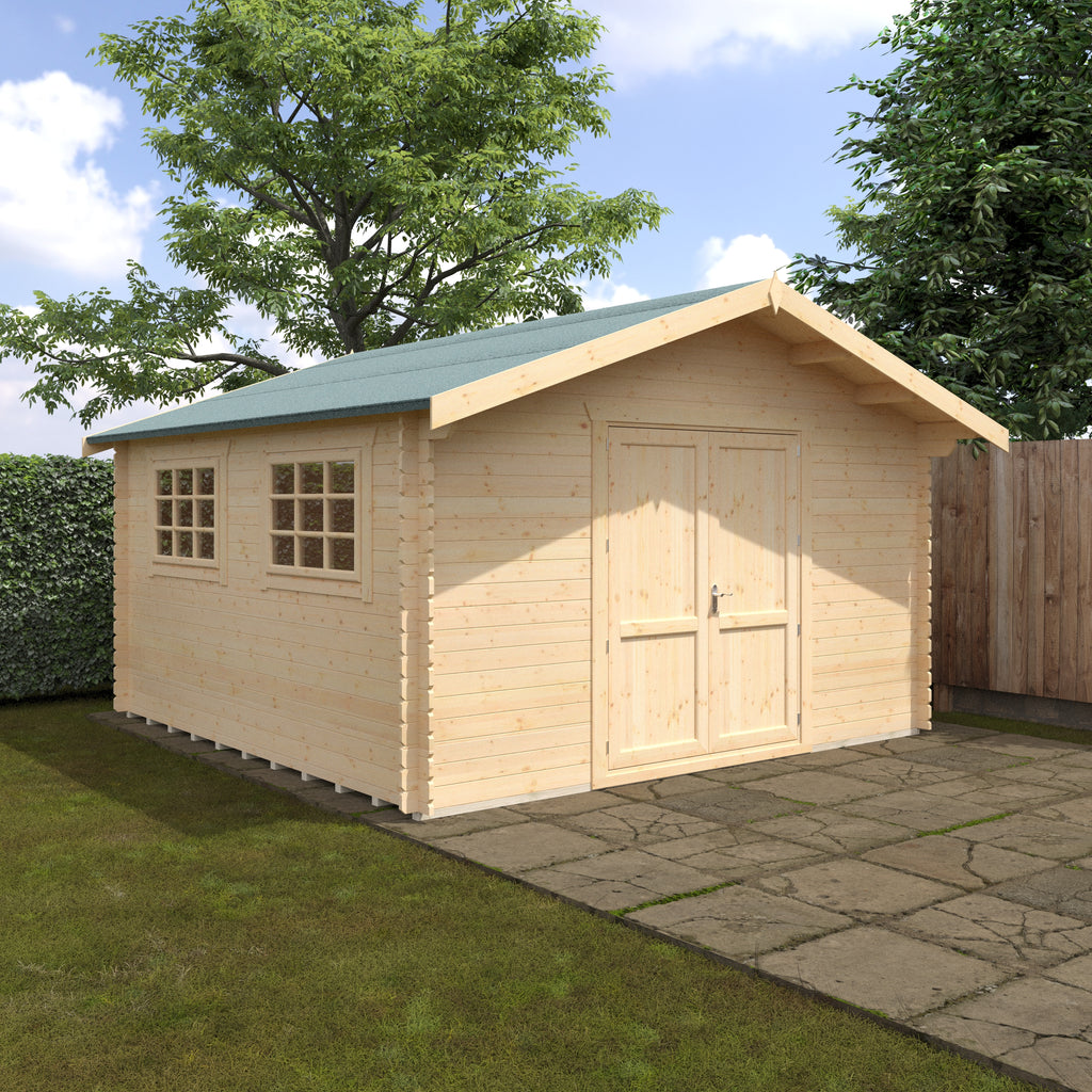 Marlborough 28mm Log Cabin