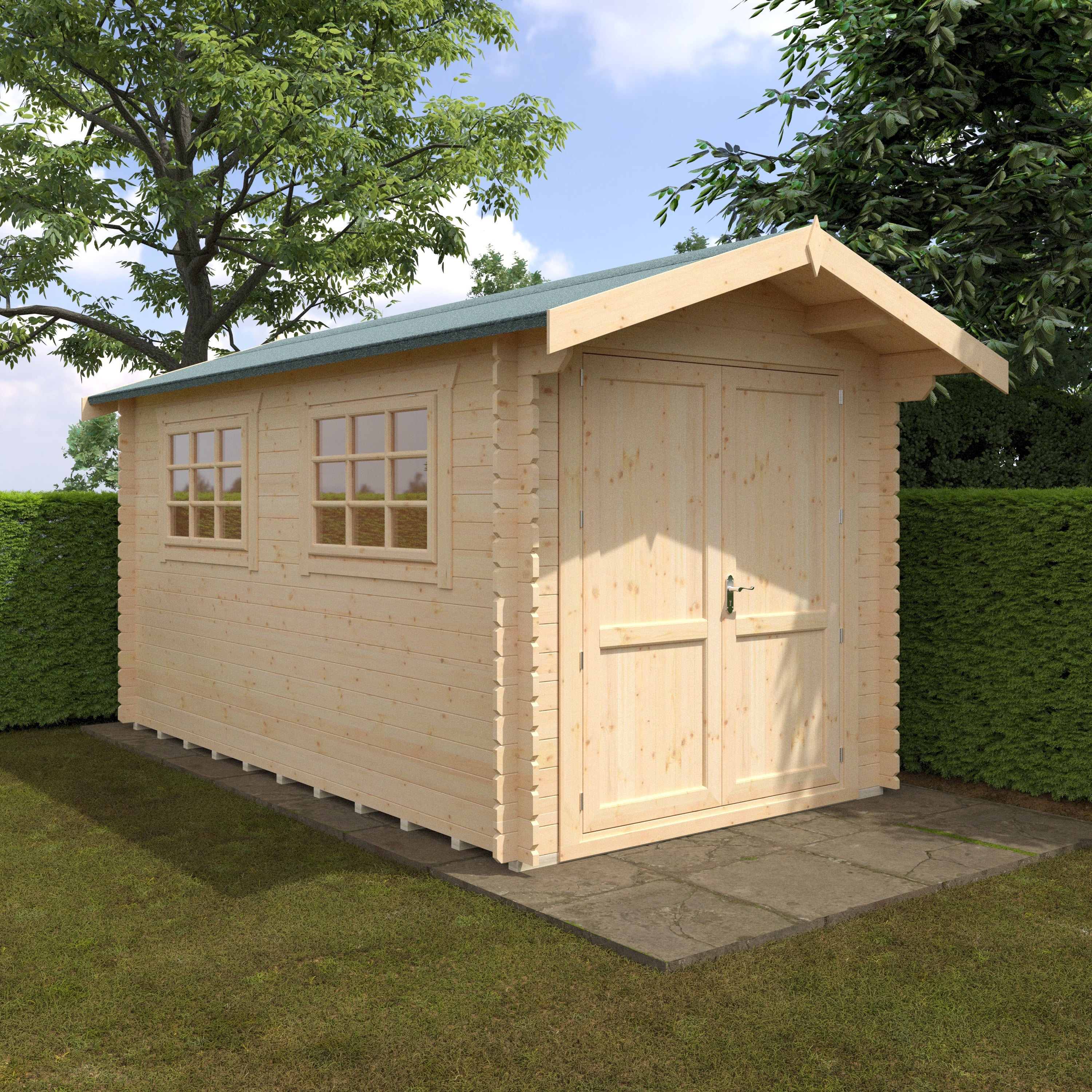 Marlborough 28mm Log Cabin