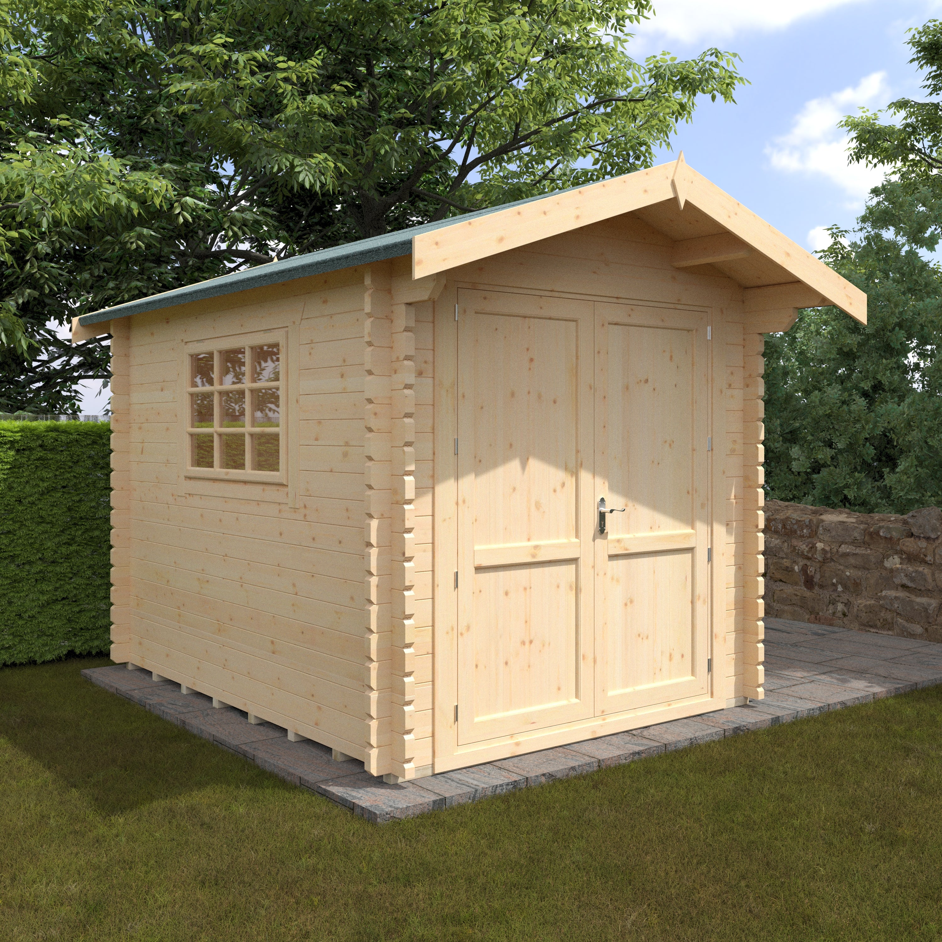 Marlborough 44mm Log Cabin