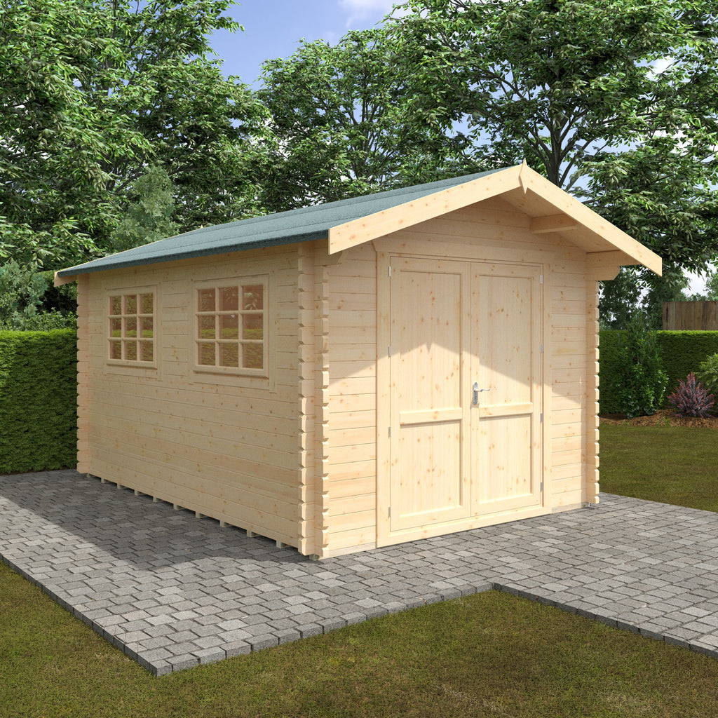 Marlborough 44mm Log Cabin