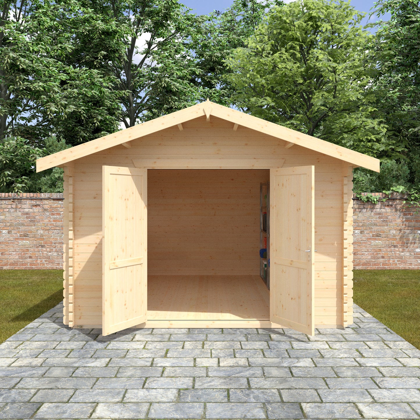 Marlborough 44mm Log Cabin