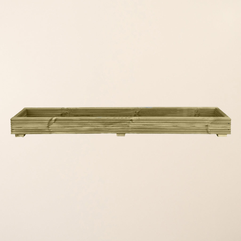 Scandinavian Redwood Long Decking Window Box Planter