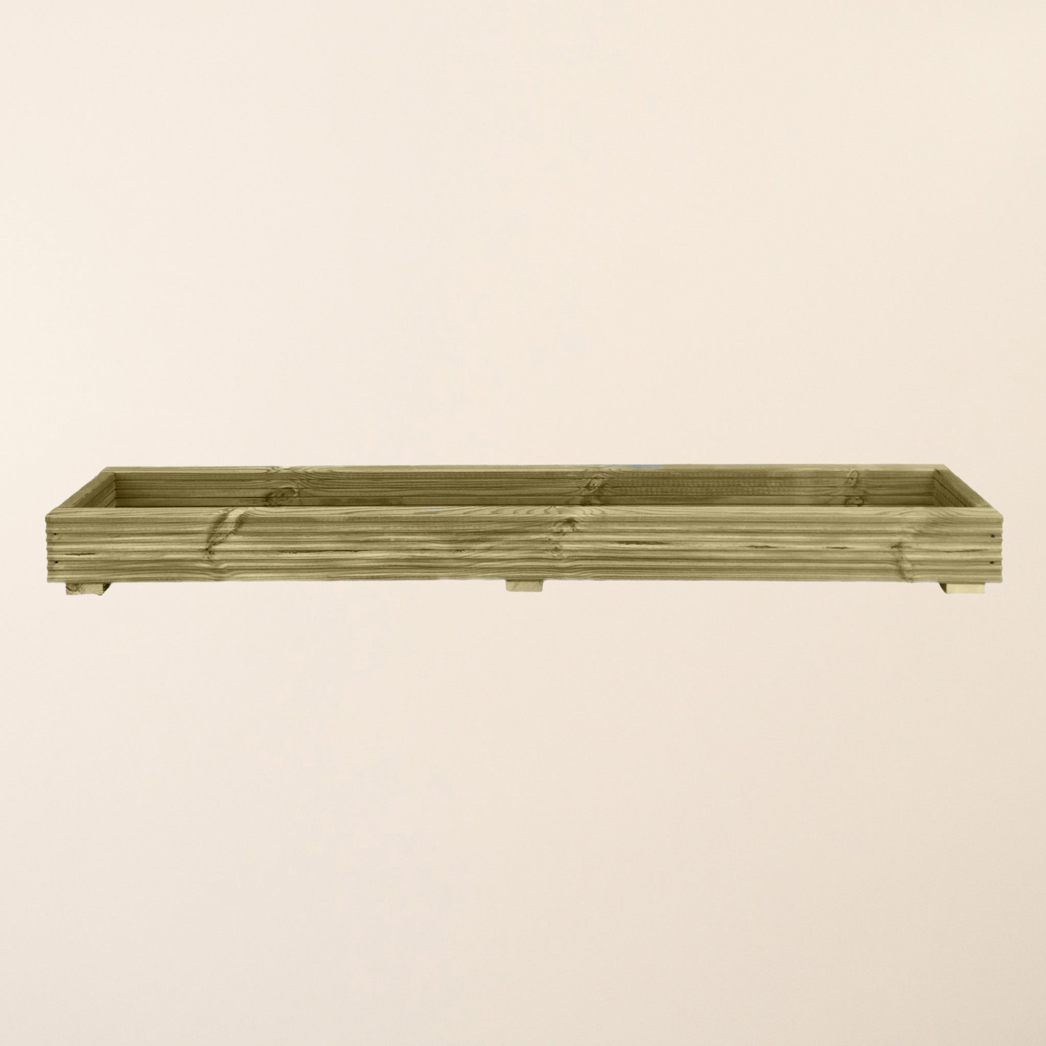 Scandinavian Redwood Long Decking Window Box Planter