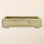 Scandinavian Redwood Long Decking Window Box Planter