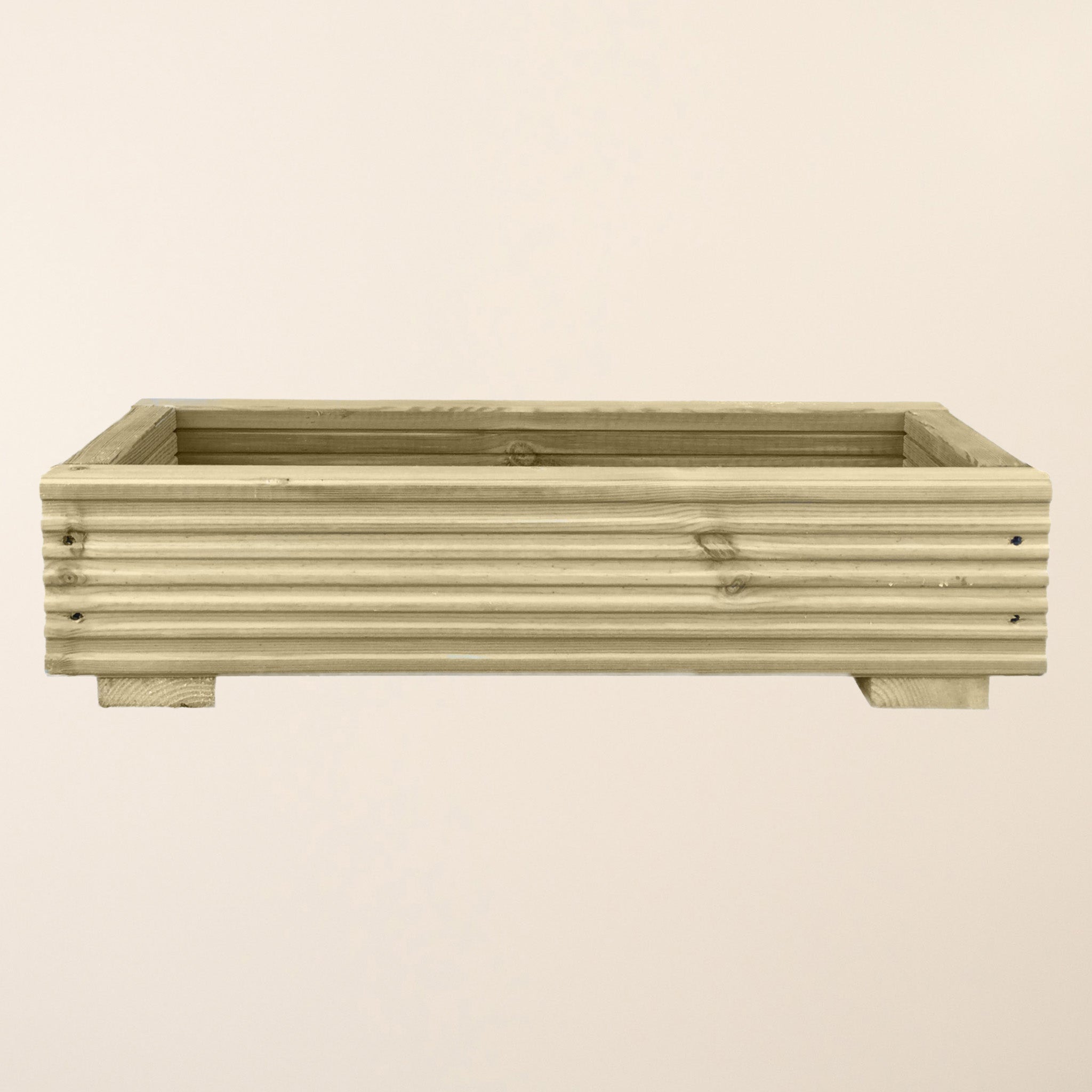 Scandinavian Redwood Long Decking Window Box Planter