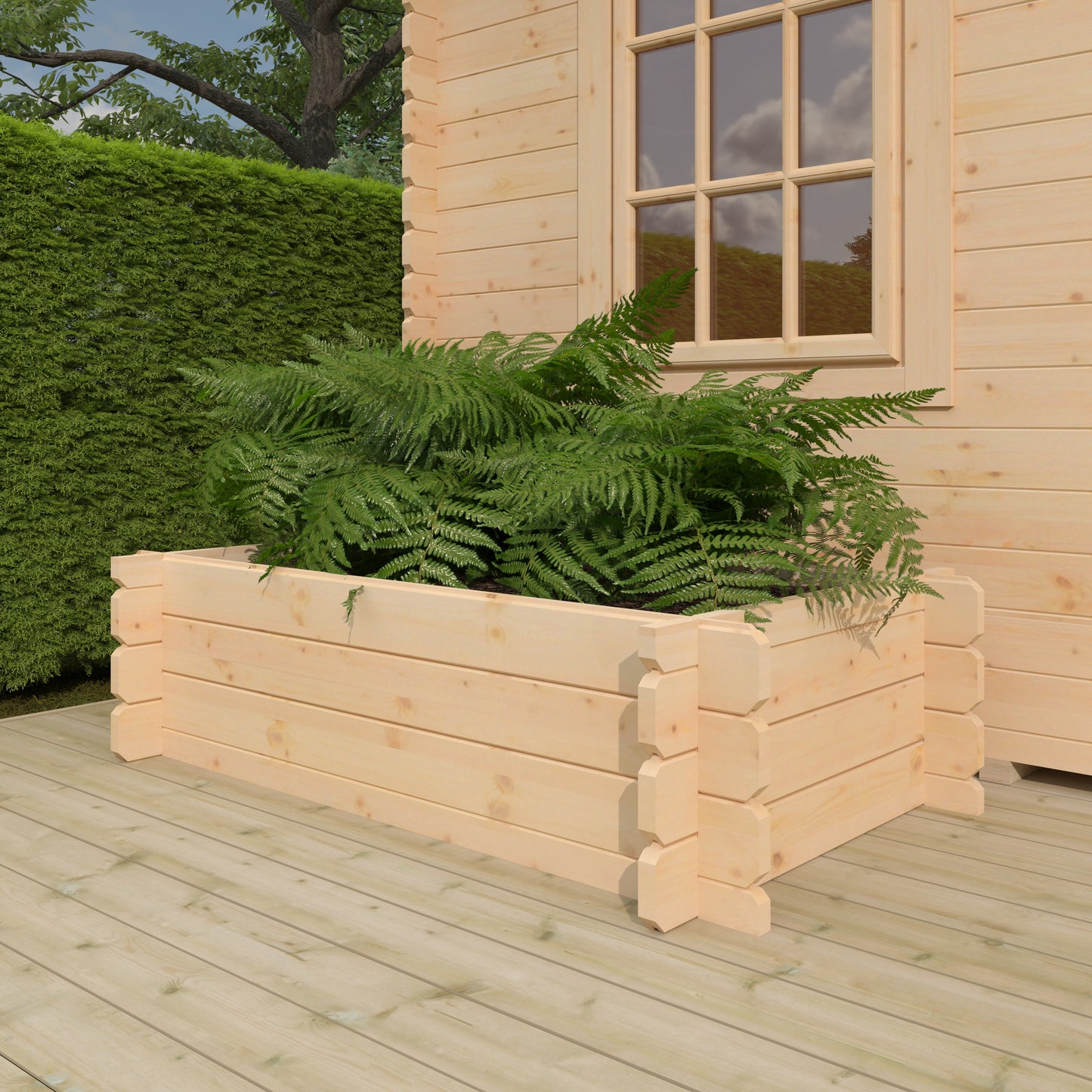 Raised Flower Bed