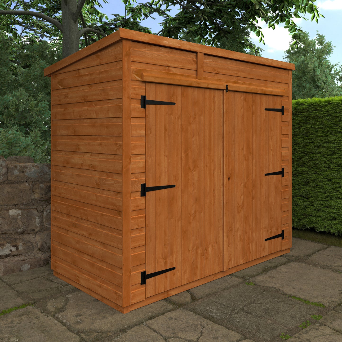 Flex Pent Bike Shed