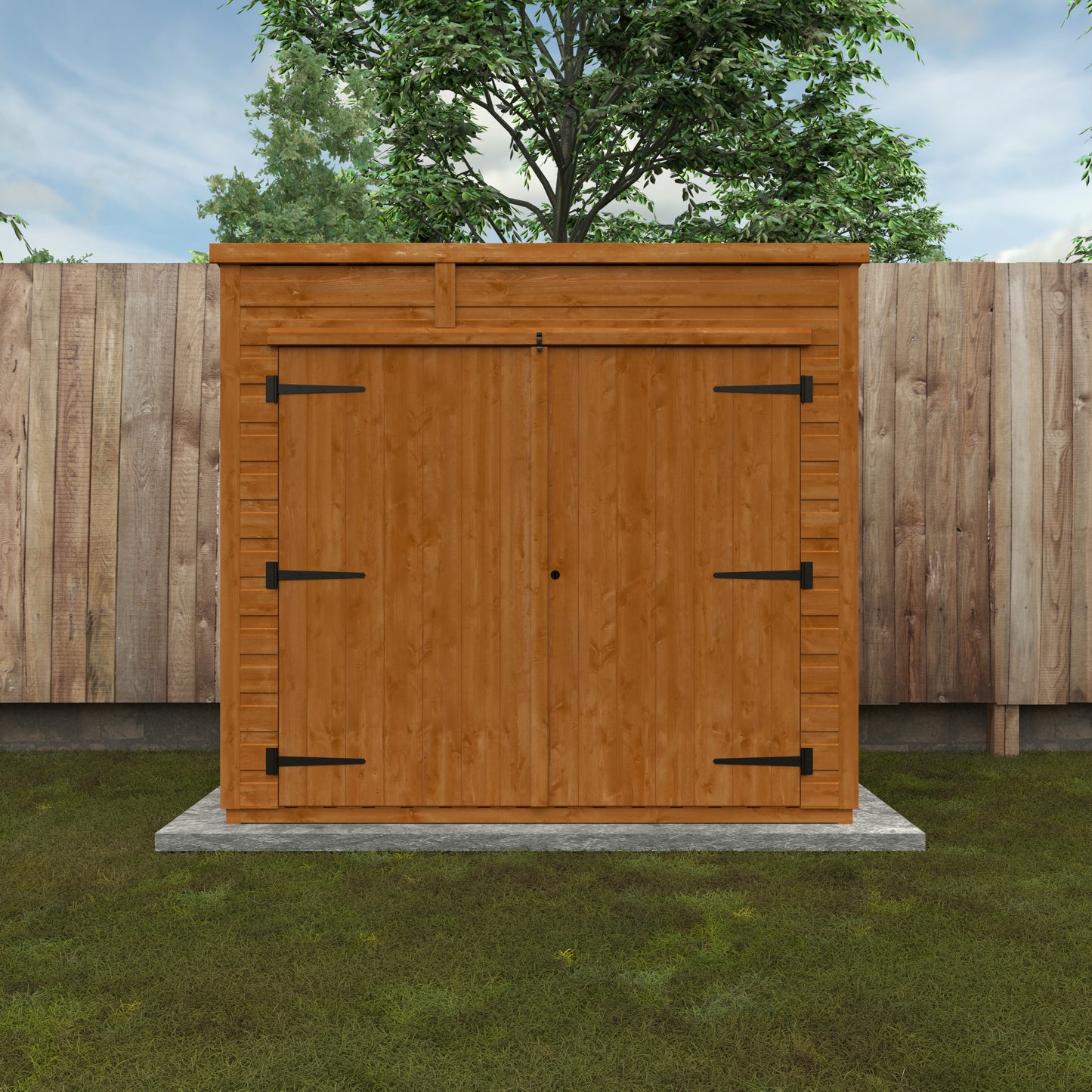 Flex Pent Bike Shed