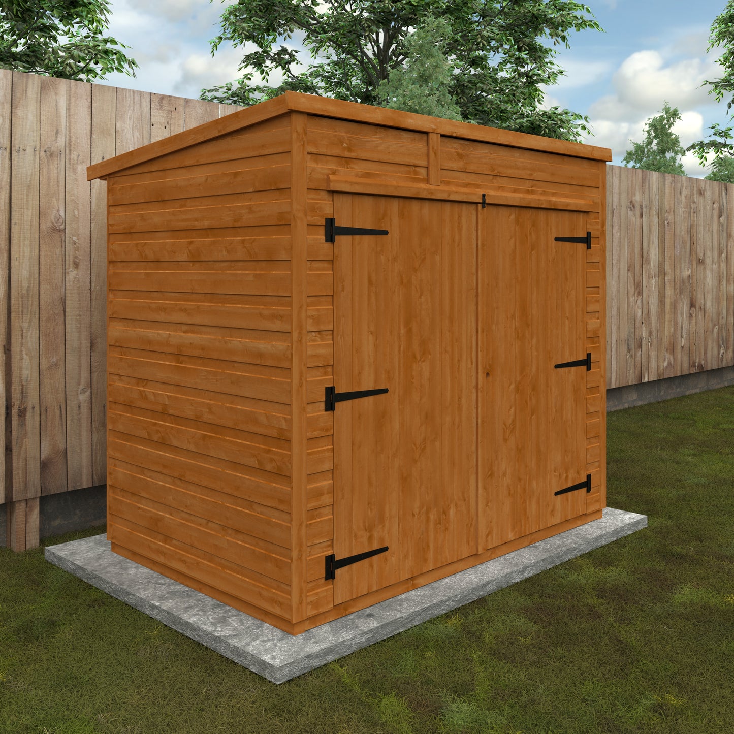 Flex Pent Bike Shed