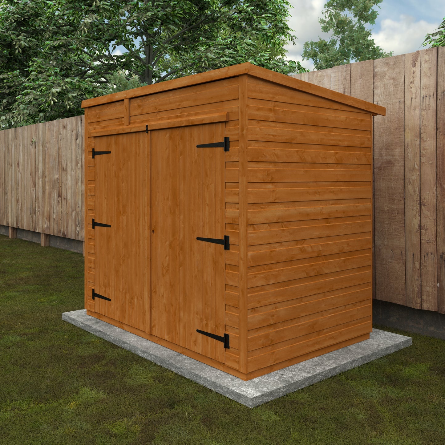 Flex Pent Bike Shed