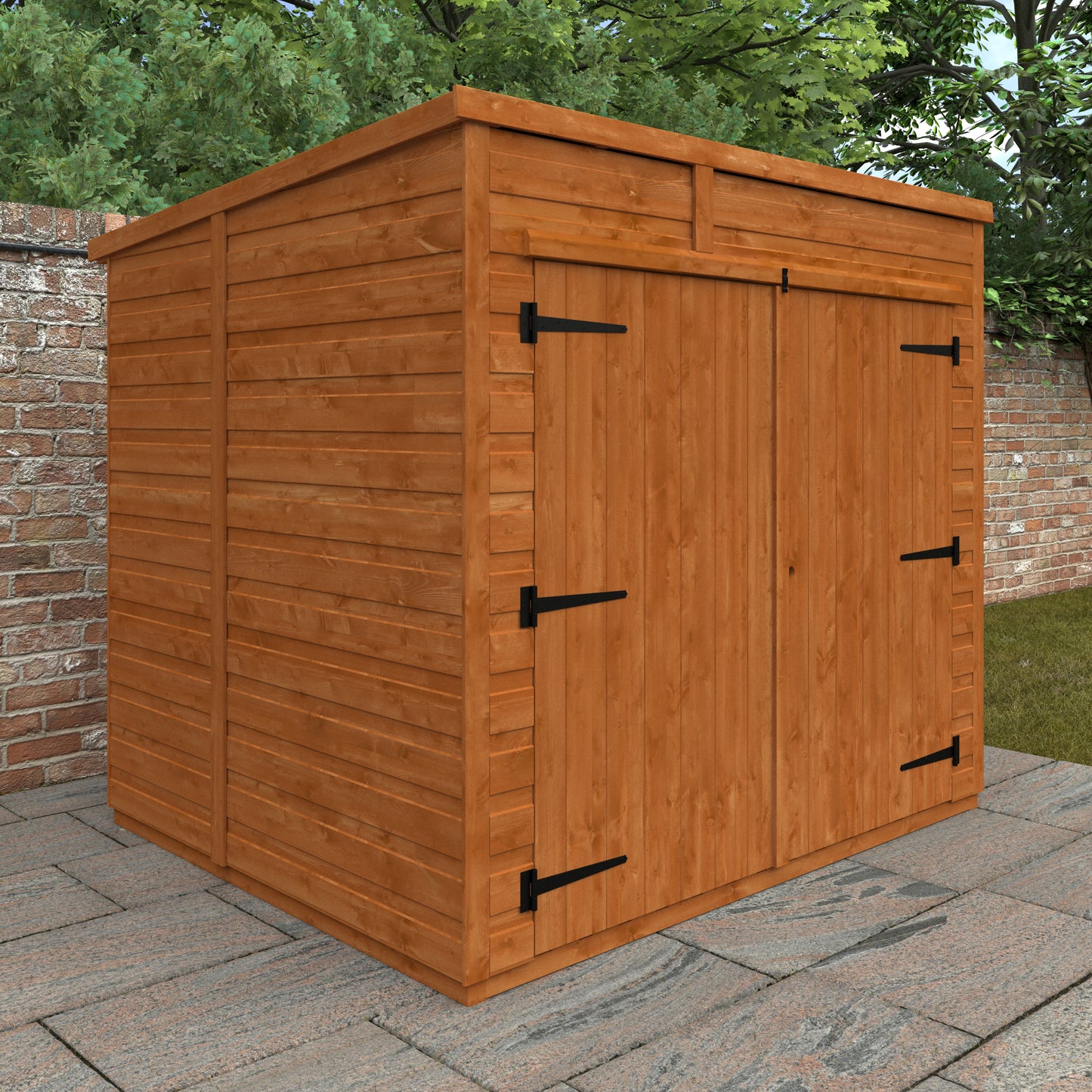 Flex Pent Bike Shed