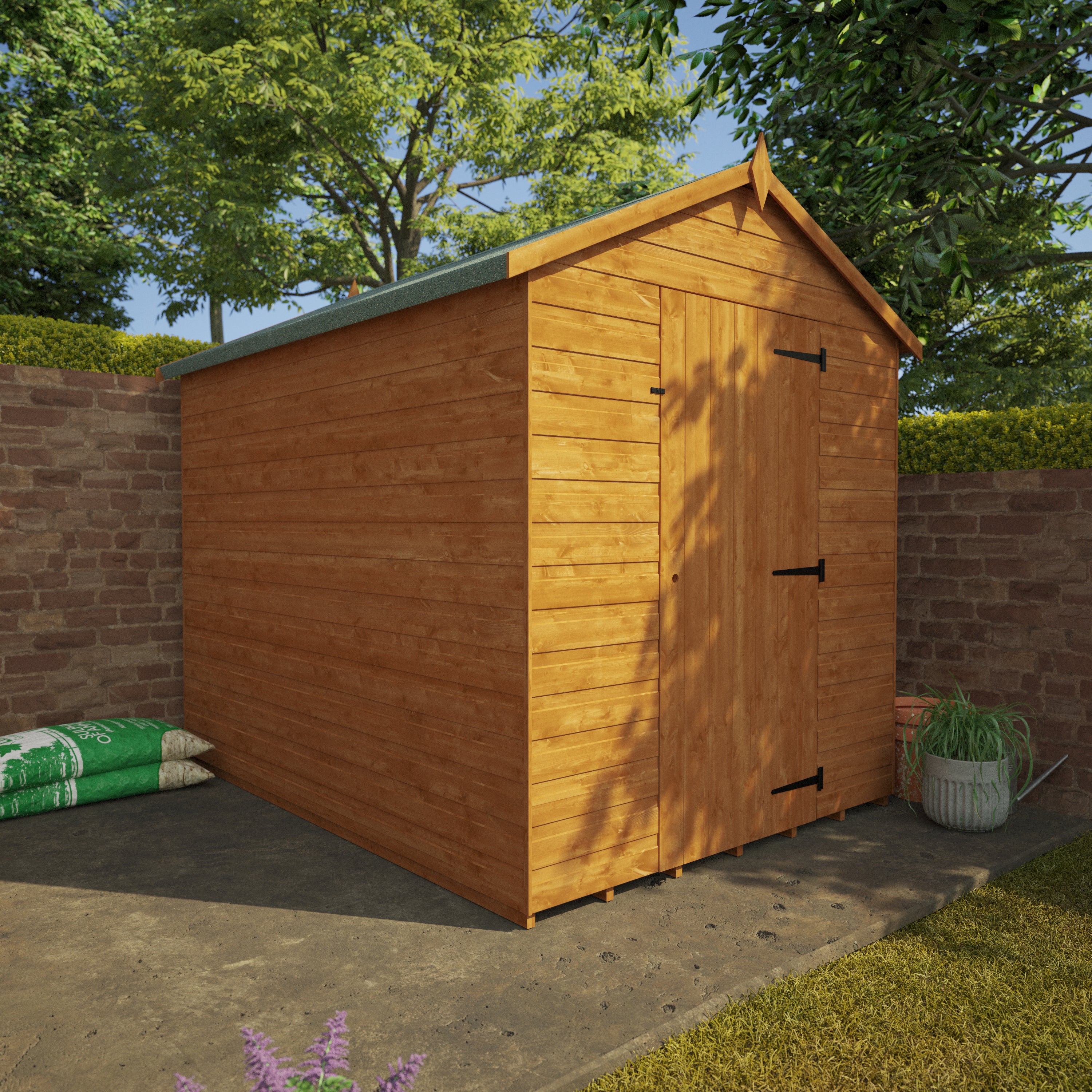 Super Apex Shed Windowless