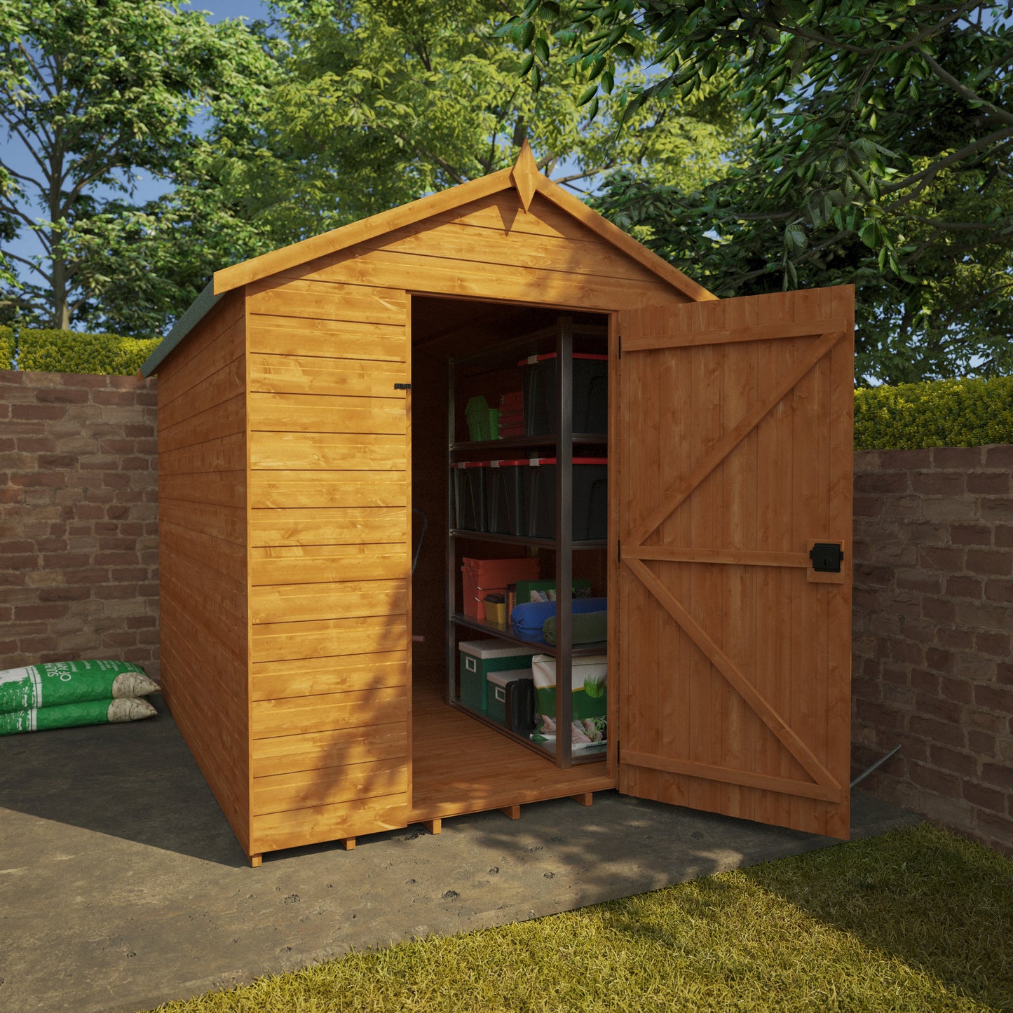 Super Apex Shed Windowless