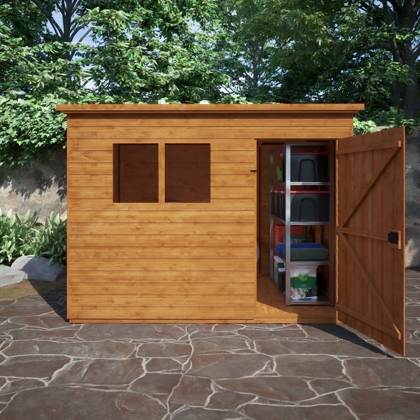 Super Pent Shed
