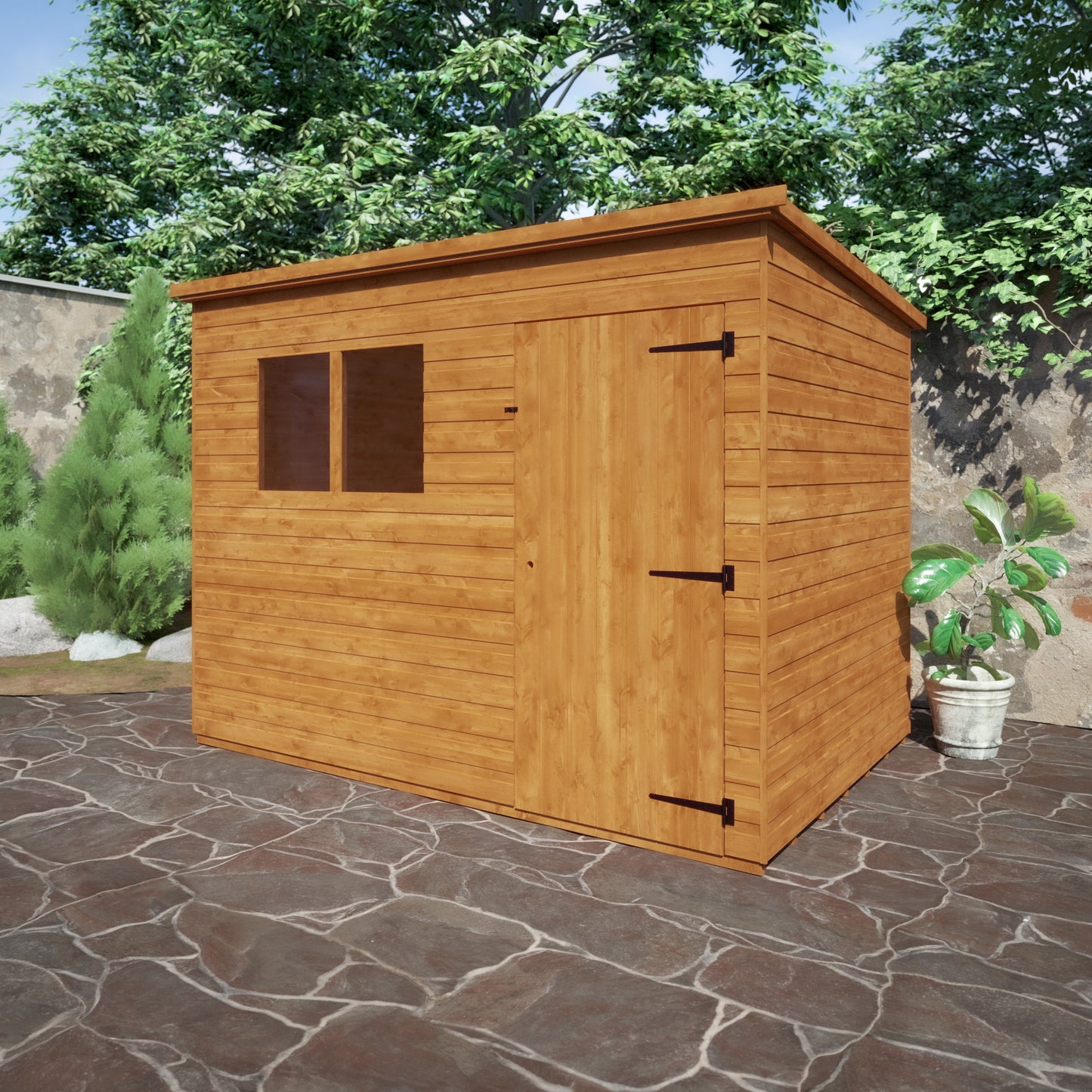 Super Pent Shed