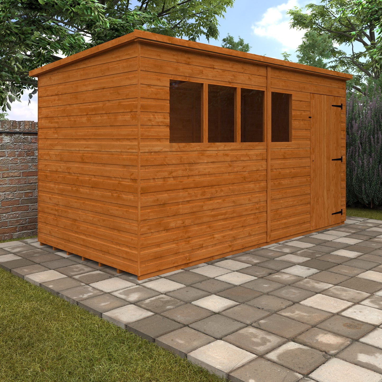 Super Pent Shed