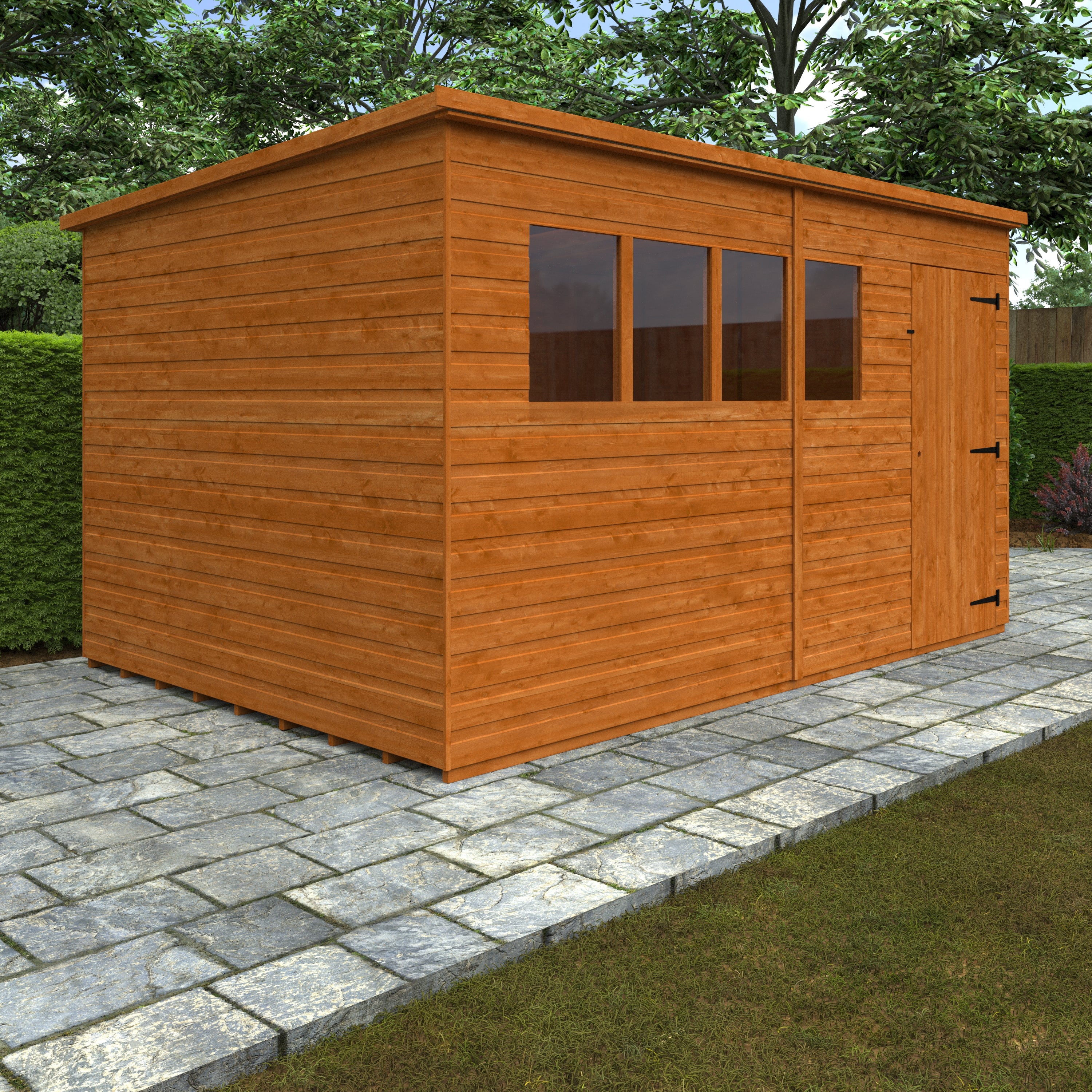 Super Pent Shed