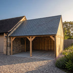 Oak Car Port - Multiple Roofing Options - Bespoke Available