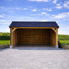 Oak Car Port - Multiple Roofing Options - Bespoke Available