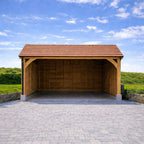 Oak Car Port - Multiple Roofing Options - Bespoke Available