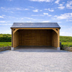 Oak Car Port - Multiple Roofing Options - Bespoke Available