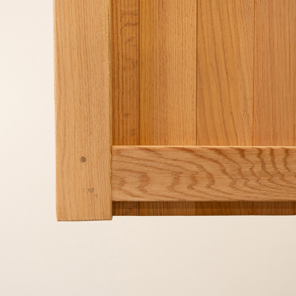 Swan Neck Cottage Oak Mortise & Tenon Driveway Gate