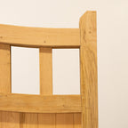 Swan Neck Cottage Oak Mortise & Tenon Driveway Gate