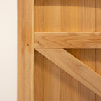 Swan Neck Cottage Oak Mortise & Tenon Driveway Gate