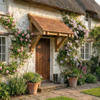 Pent Cedar Featheredge Roof Oak Porch Canopy