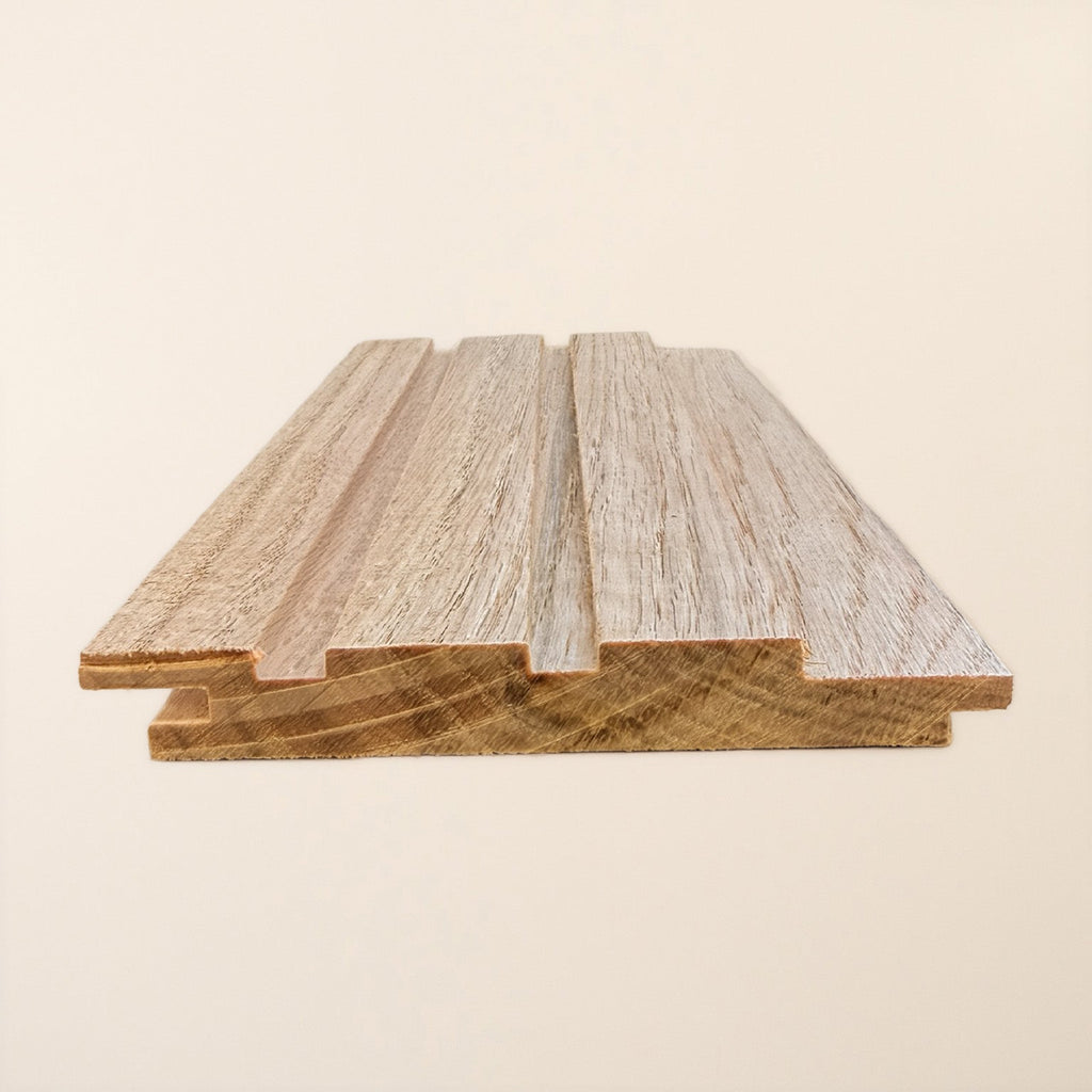Oak Slatted Shadow Gap 145mm x 18mm Cladding